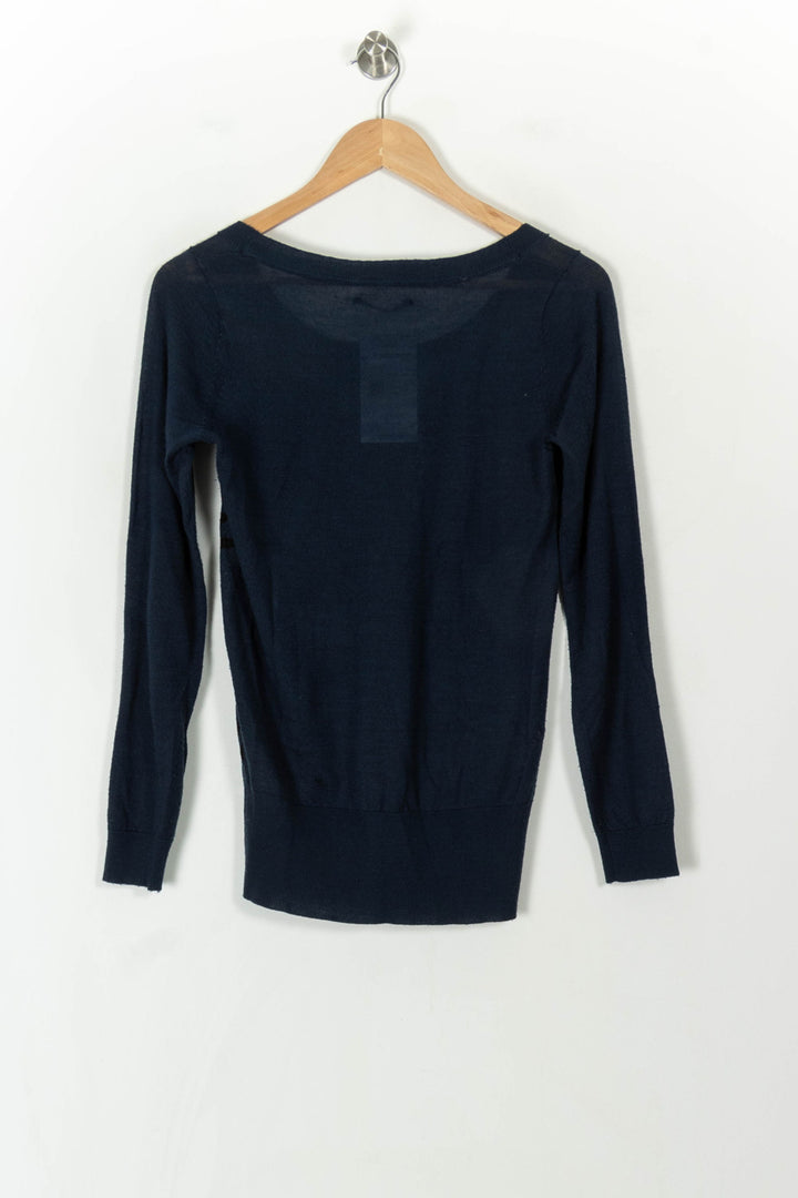 Pull Bleu et Noir - Taille M/38 de la marque Kookai | PARAD93764 - Vendu par Paradigme - Image 5