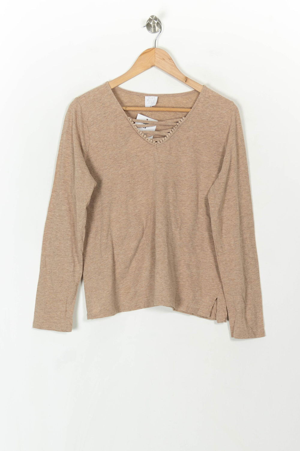 Pull Beige - Taille M/38 de la marque Karl Marc John | PARAD93771 - Vendu par Paradigme - Image 2
