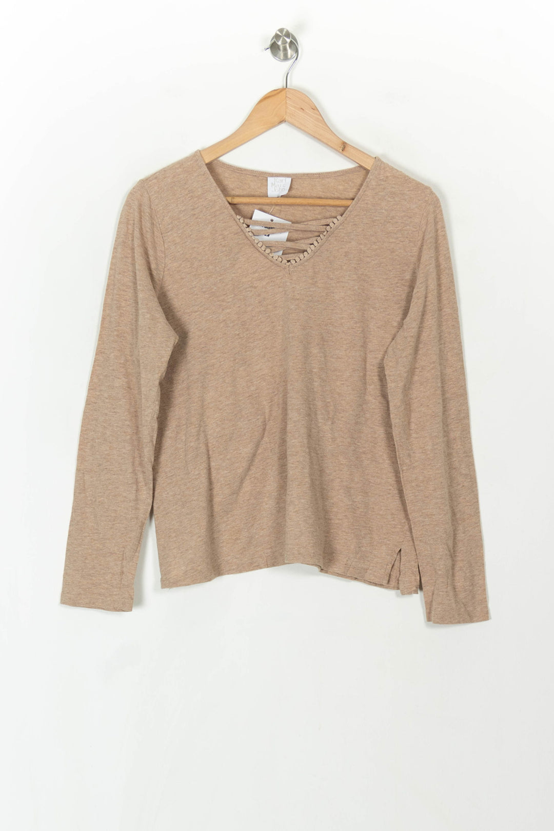 Pull Beige - Taille M/38 de la marque Karl Marc John | PARAD93771 - Vendu par Paradigme - Image 2
