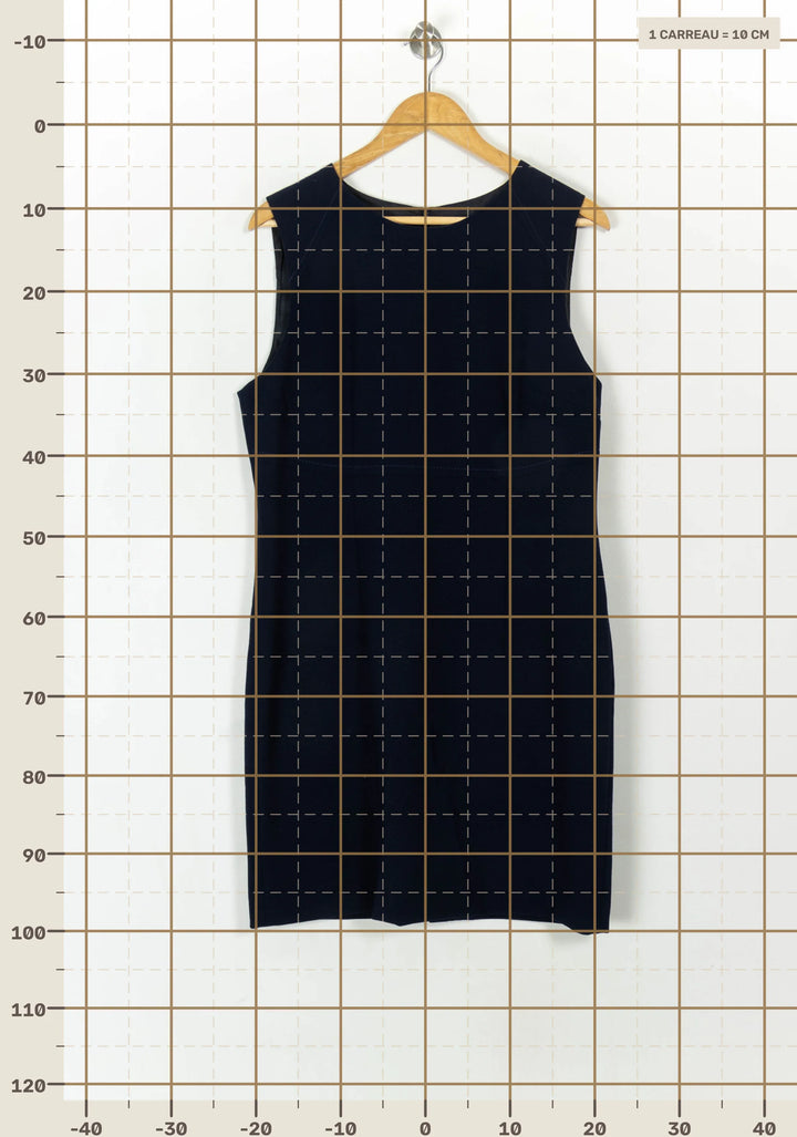 Robe Sans Manches Bleue - Taille XXL/44 de la marque Maison 123 | PARAD93775 - Vendu par Paradigme - Image 4