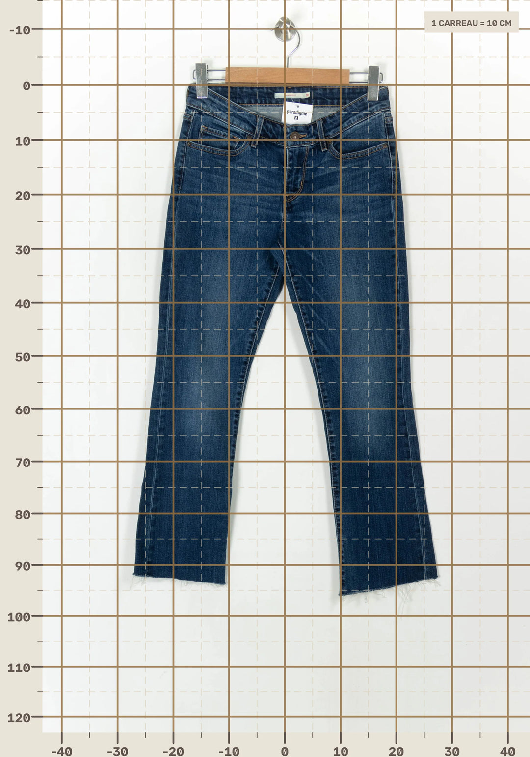 Jean Bootcut Bleu - Taille M/38 de la marque Levi&