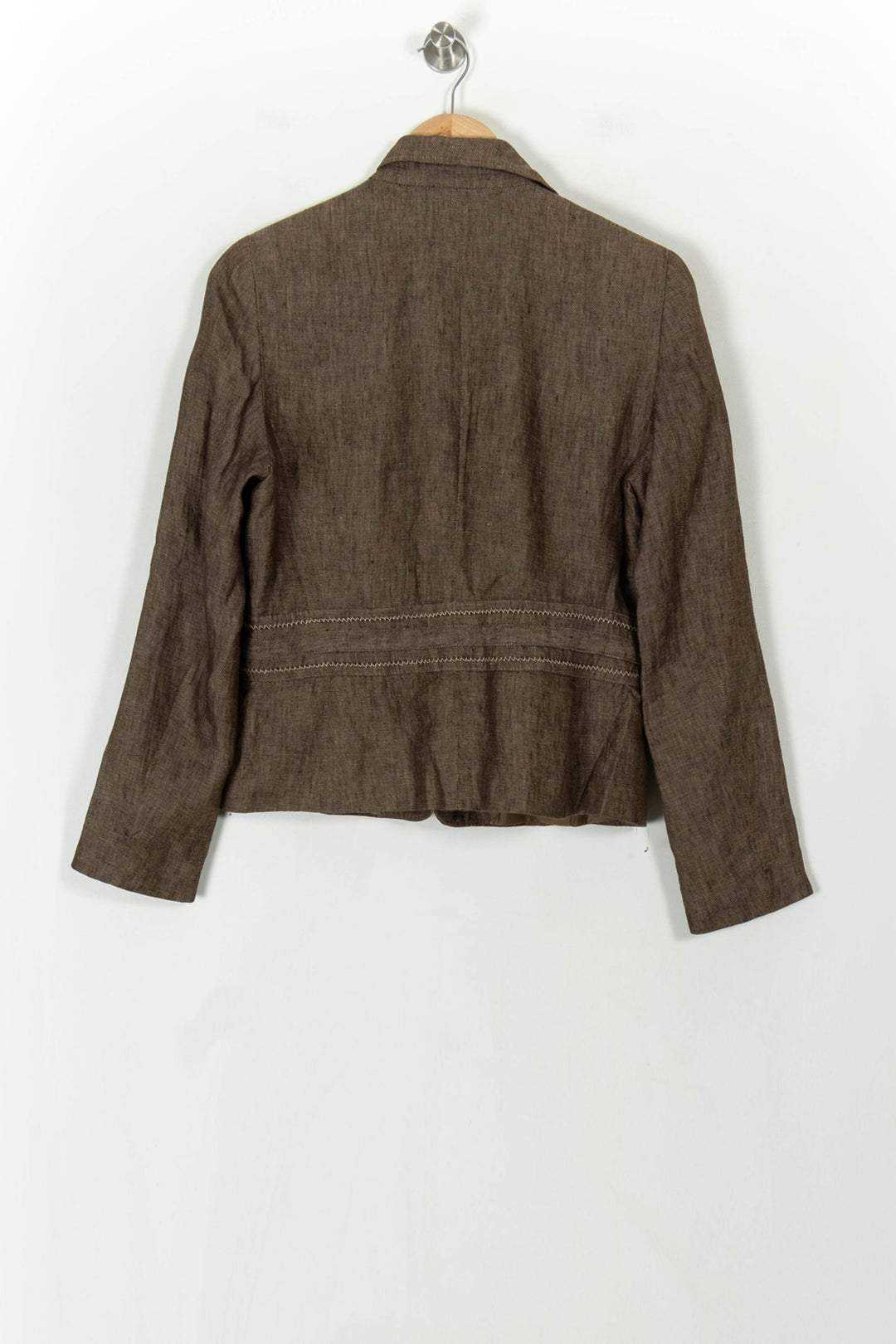 Veste Cintrée Marron - Taille XL/42 de la marque Maison 123 | PARAD93786 - Vendu par Paradigme - Image 5