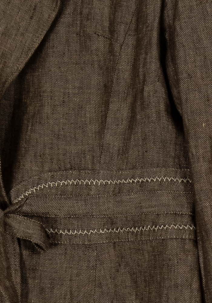 Veste Cintrée Marron - Taille XL/42 de la marque Maison 123 | PARAD93786 - Vendu par Paradigme - Image 3