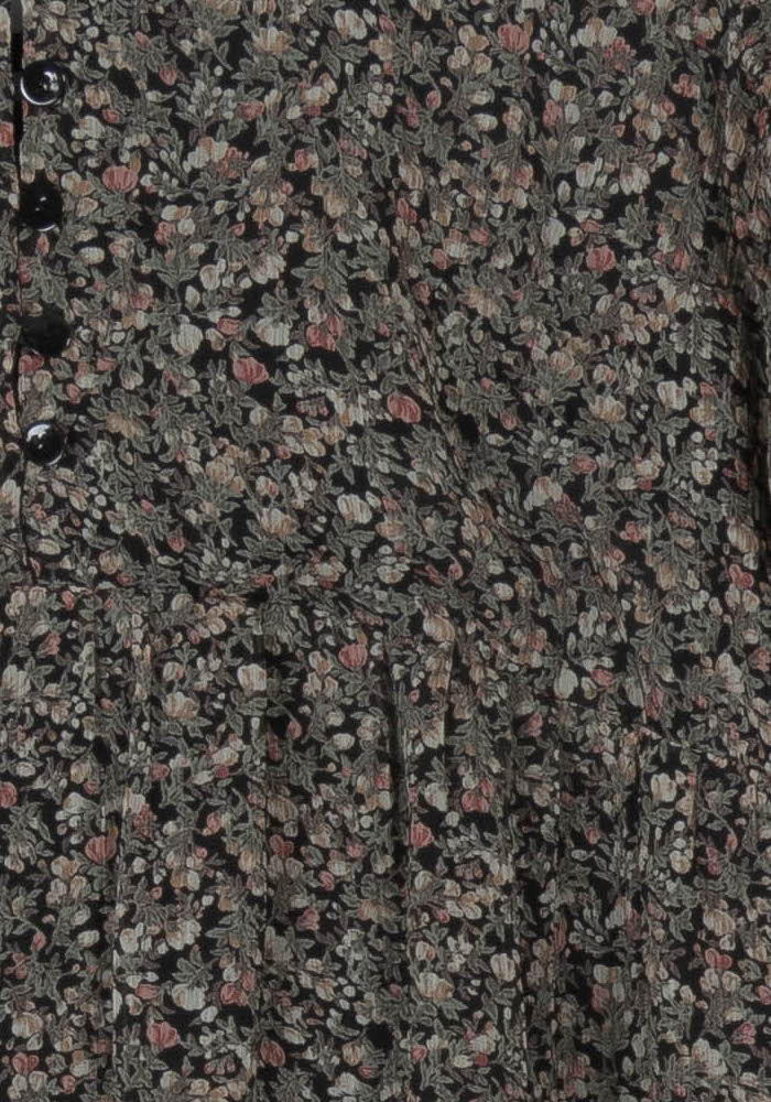 Robe Fleurie Verte - Taille L/40 de la marque La Fée Maraboutée | PARAD93788 - Vendu par Paradigme - Image 3