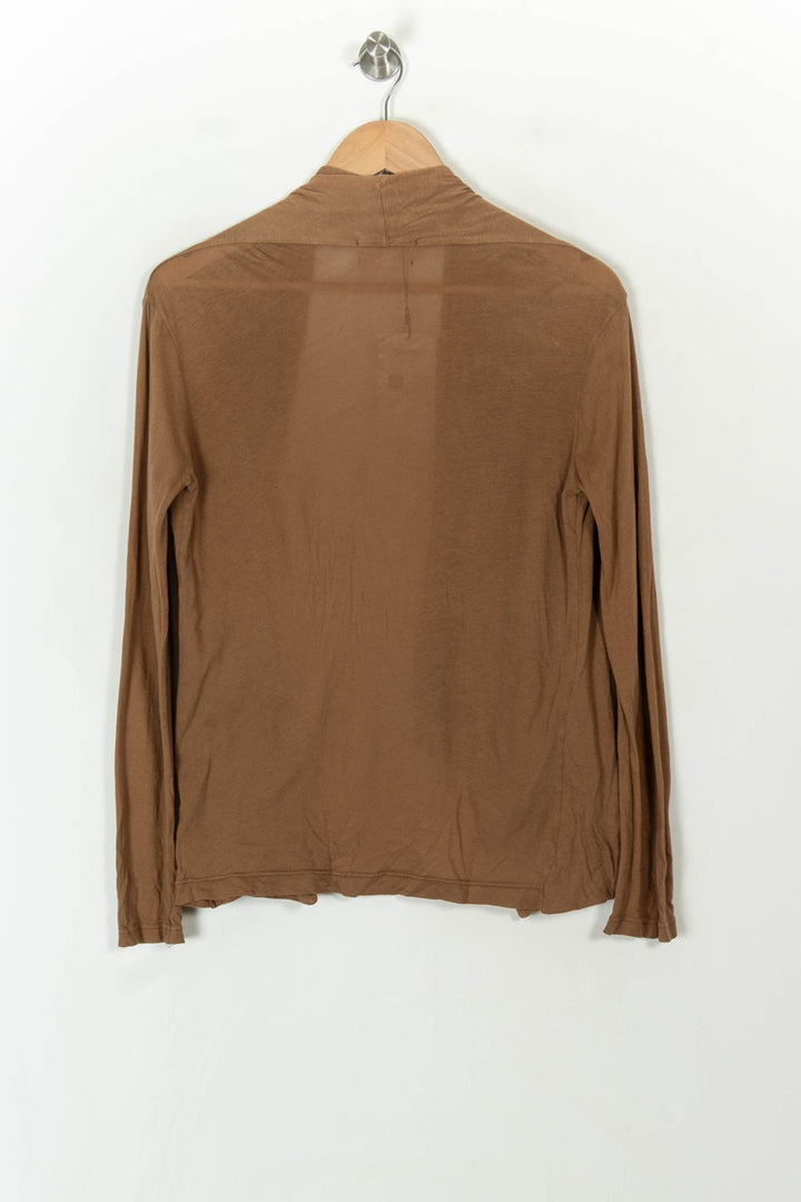 Cardigan Marron - Taille T.U. de la marque American Vintage | PARAD93792 - Vendu par Paradigme - Image 5