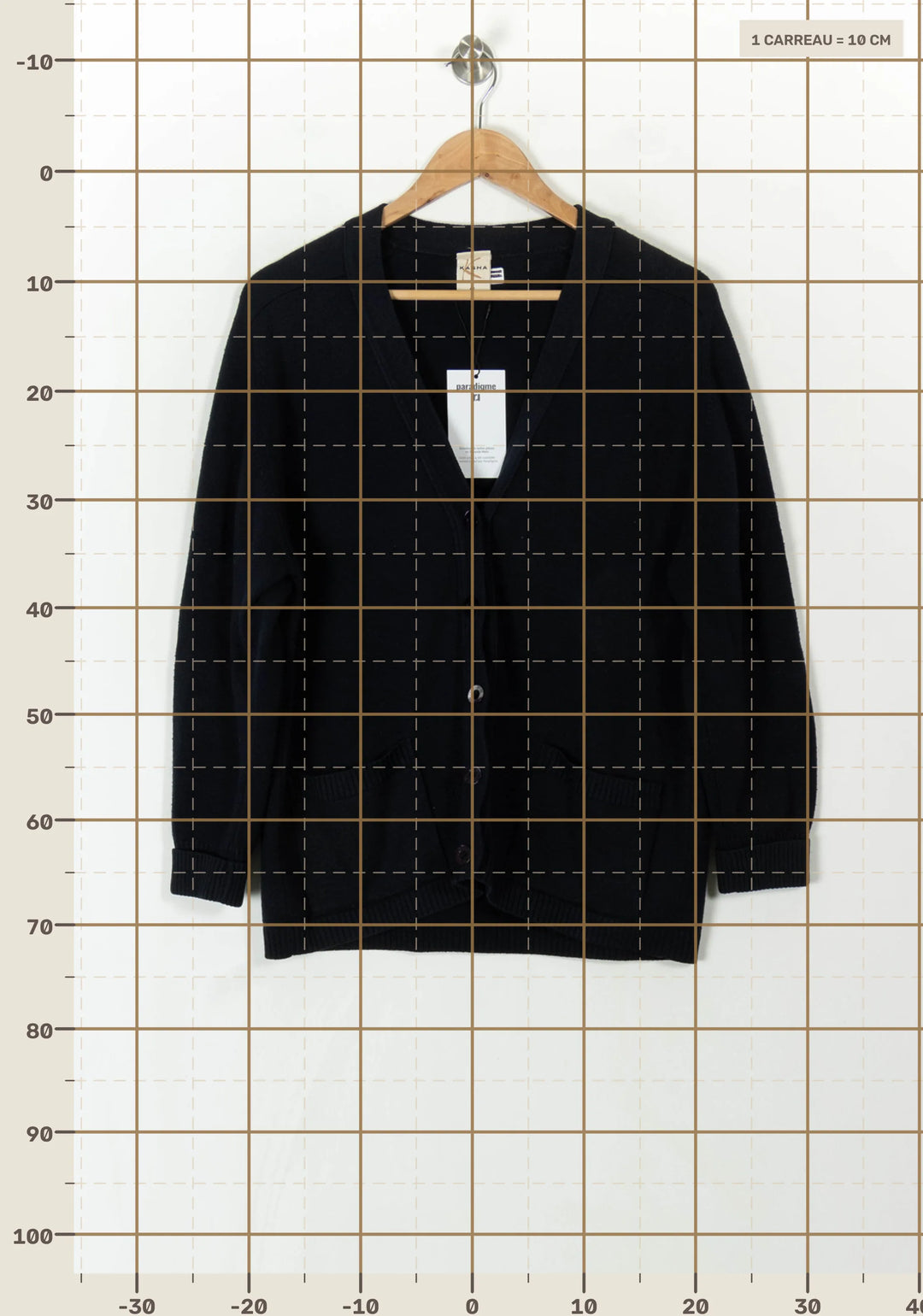 Cardigan Bleu - Taille T.U. de la marque Rodier | PARAD93795 - Vendu par Paradigme - Image 4