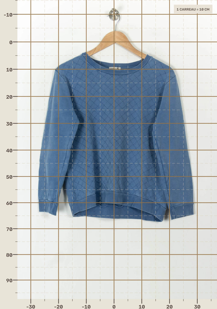 Sweat Bleu - Taille S/36 de la marque Soeur | PARAD93797 - Vendu par Paradigme - Image 4