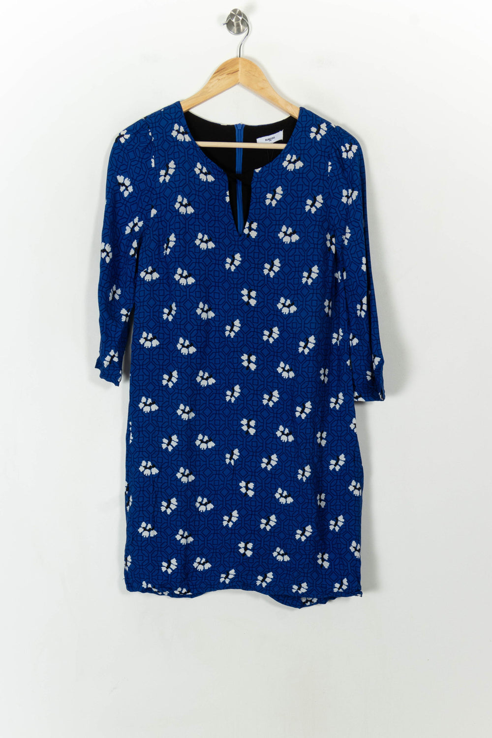 Robe Courte Bleue et Blanche - Taille S/36 de la marque Suncoo | PARAD93799 - Vendu par Paradigme - Image 2