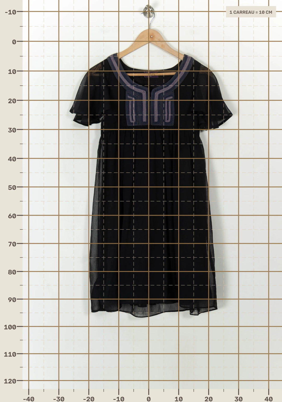 Robe Courte Noire - Taille XS/34 de la marque One Step | PARAD93810 - Vendu par Paradigme - Image 4