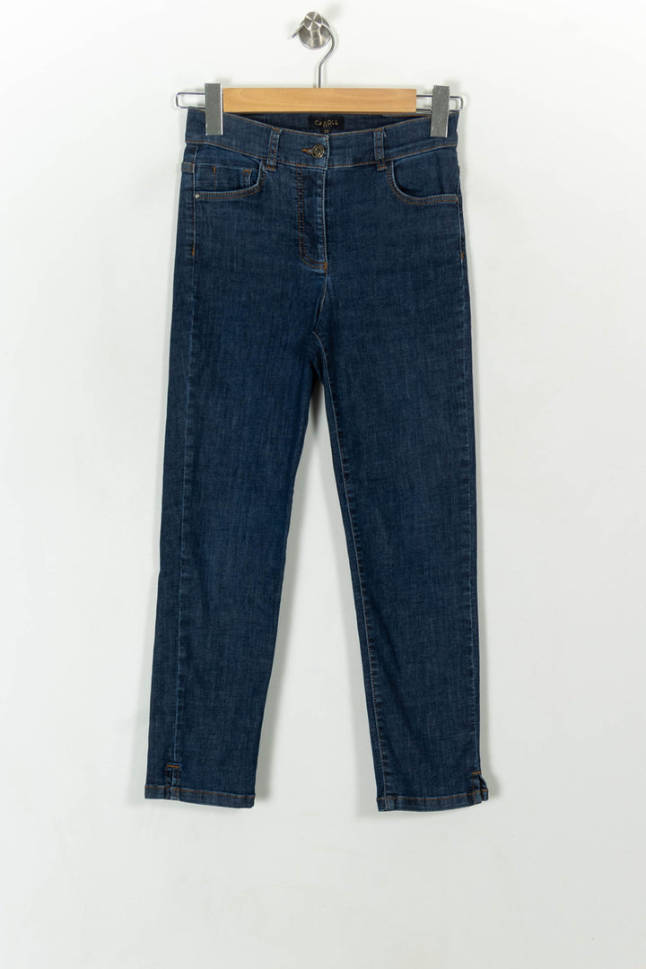 Jean Bleu - Taille XS/34 de la marque Caroll | PARAD93812 - Vendu par Paradigme - Image 2