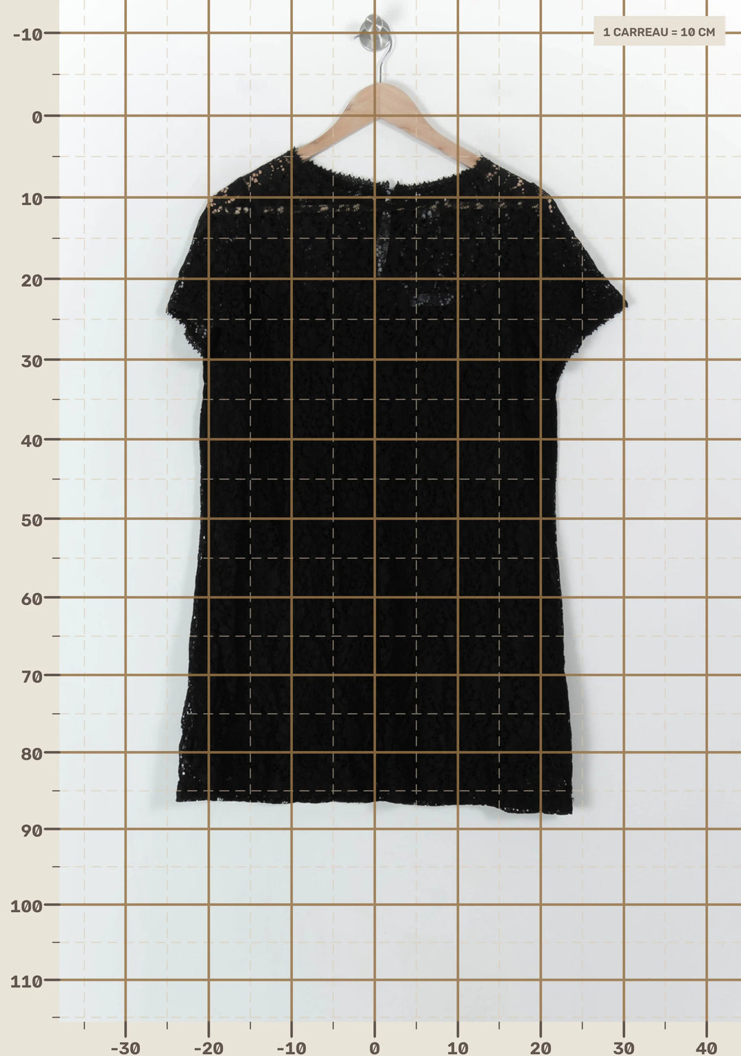 Robe Droite Noire - Taille L/40 de la marque Karl Marc John | PARAD93813 - Vendu par Paradigme - Image 4