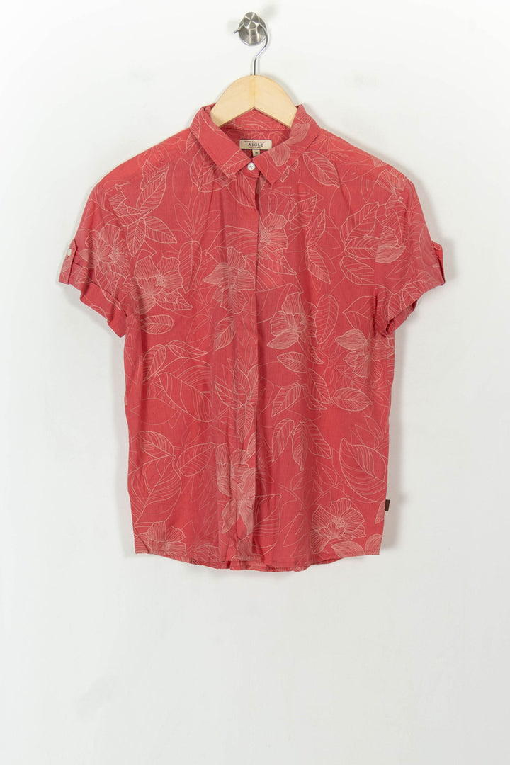 Chemise À Manches Courtes Rose - Taille M/38 de la marque Aigle | PARAD93817 - Vendu par Paradigme - Image 2