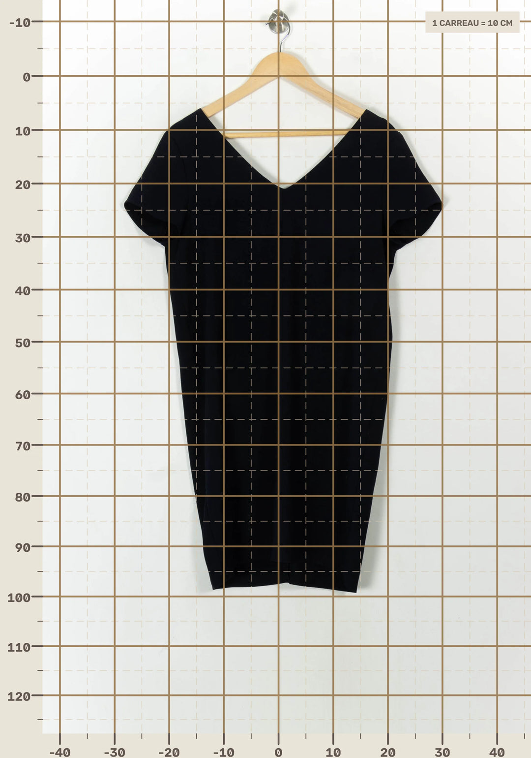 Robe Courte Bleu - Taille M/38 de la marque ZAPA | PARAD93826 - Vendu par Paradigme - Image 4