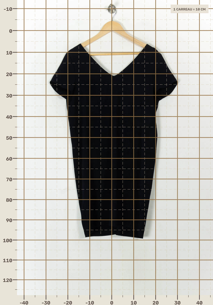 Robe Courte Bleu - Taille M/38 de la marque ZAPA | PARAD93826 - Vendu par Paradigme - Image 4