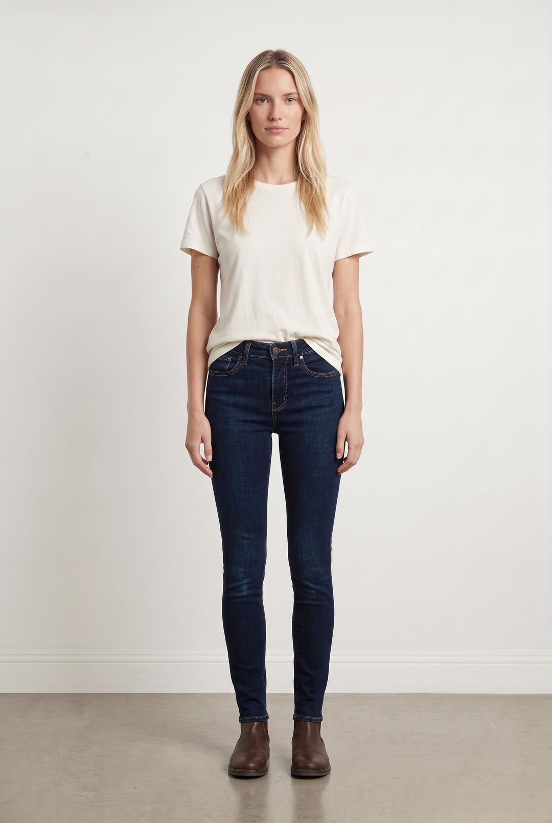 Jean Skinny Bleu Foncé - Taille S/36 de la marque Levi&