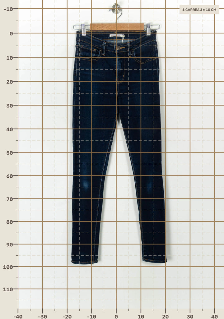Jean Skinny Bleu Foncé - Taille S/36 de la marque Levi&