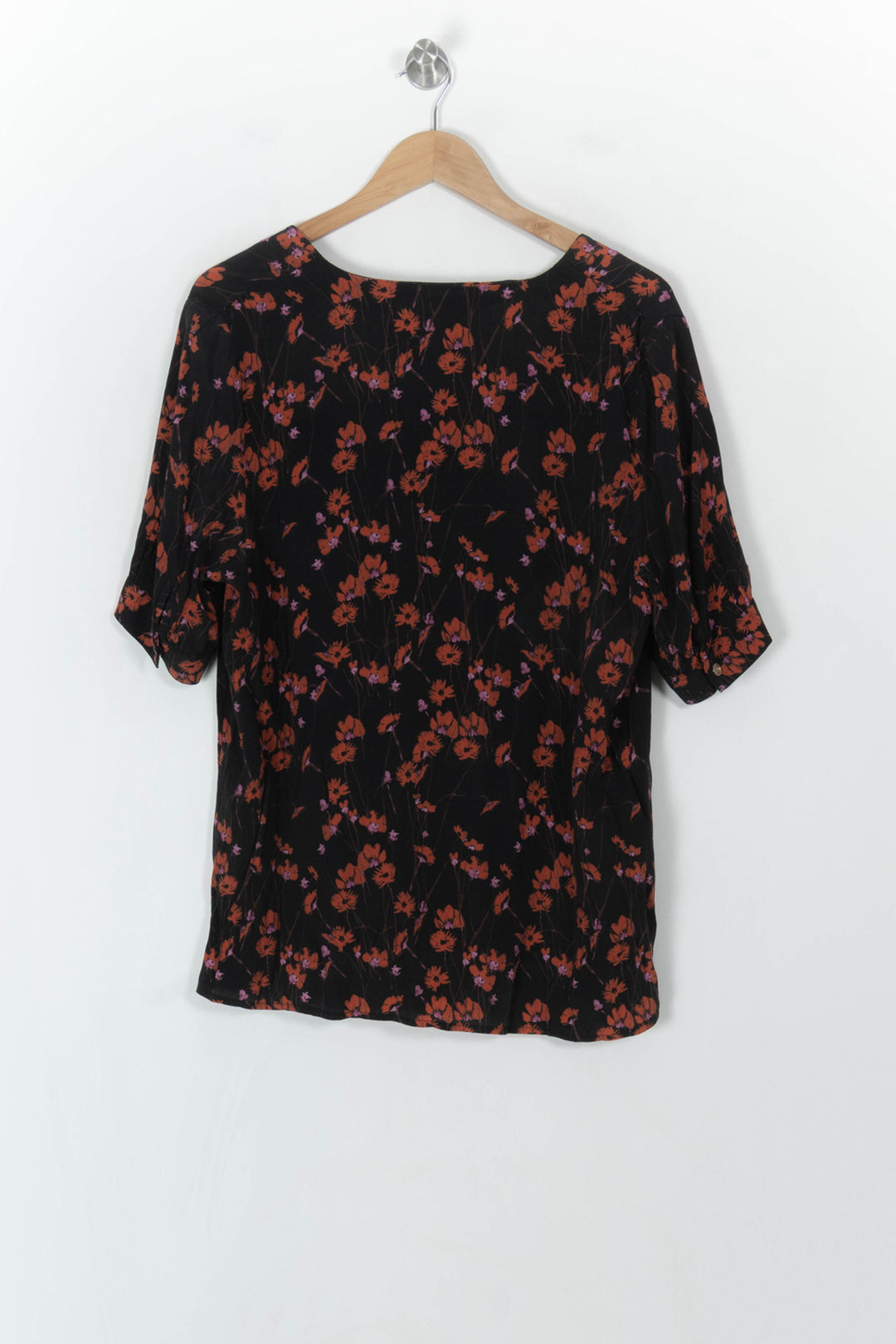 Blouse Noire et Rouge - Taille XXL/44 de la marque La Fée Maraboutée | PARAD93845 - Vendu par Paradigme - Image 5