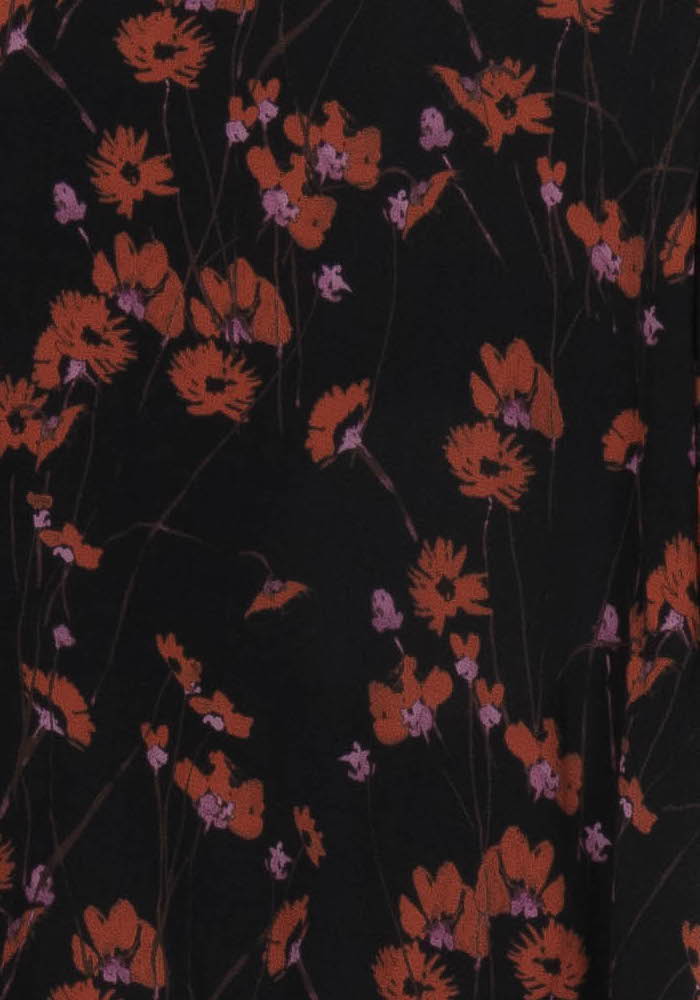 Blouse Noire et Rouge - Taille XXL/44 de la marque La Fée Maraboutée | PARAD93845 - Vendu par Paradigme - Image 3