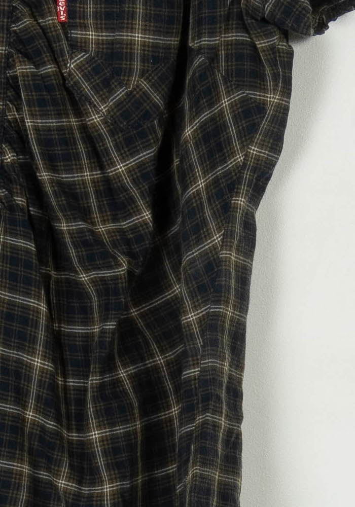 Blouse Noire et Beige - Taille M/38 de la marque Levi&