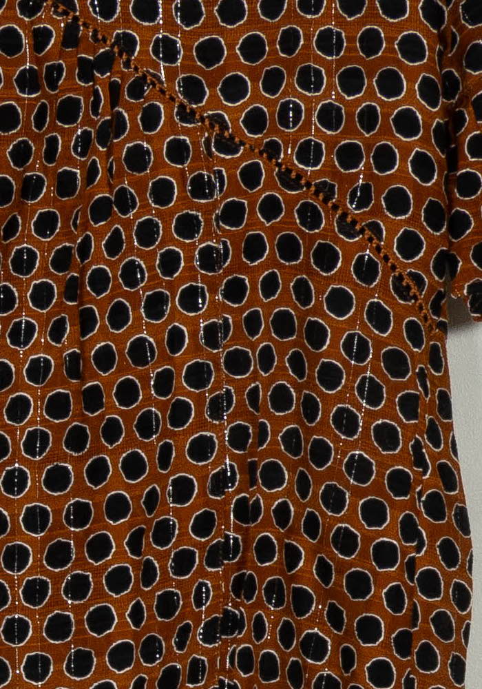 Blouse Marron et Noire - Taille S/36 de la marque Maison 123 | PARAD93853 - Vendu par Paradigme - Image 3