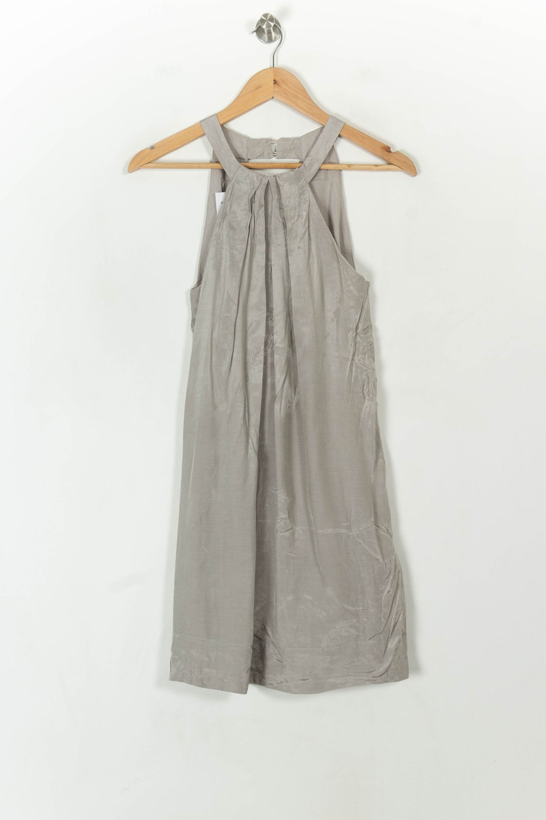 Robe Droite Grise - Taille XS/34 de la marque Kookai | PARAD93855 - Vendu par Paradigme - Image 2
