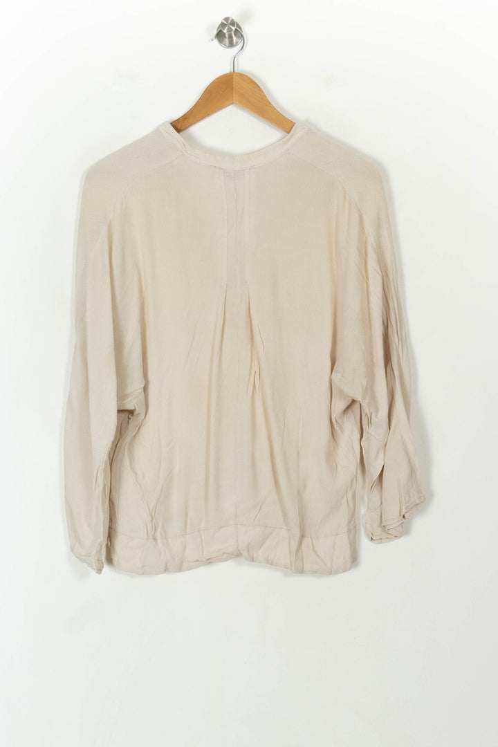 Blouse Beige - Taille S/36 de la marque La Fée Maraboutée | PARAD93856 - Vendu par Paradigme - Image 5
