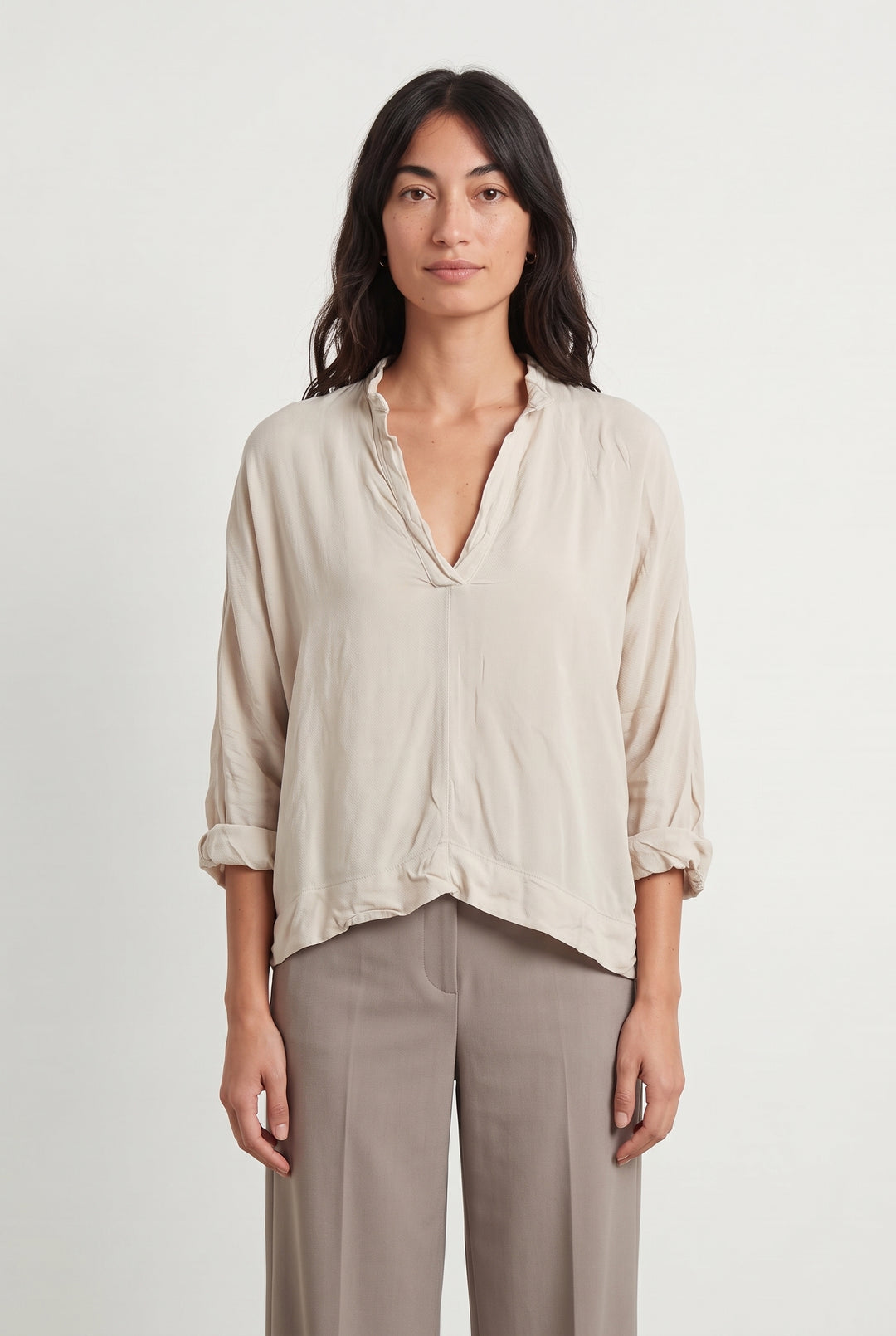 Blouse Beige - Taille S/36 de la marque La Fée Maraboutée | PARAD93856 - Vendu par Paradigme - Image 1