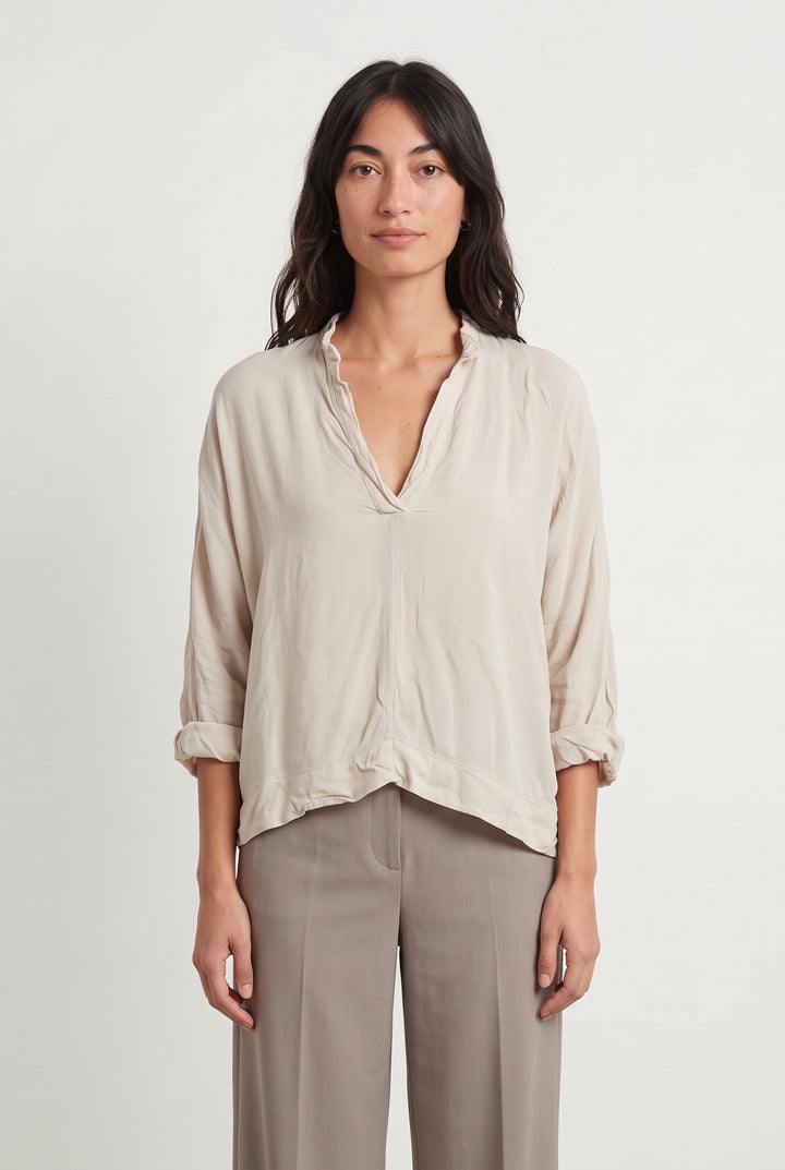 Blouse Beige - Taille S/36 de la marque La Fée Maraboutée | PARAD93856 - Vendu par Paradigme - Image 1