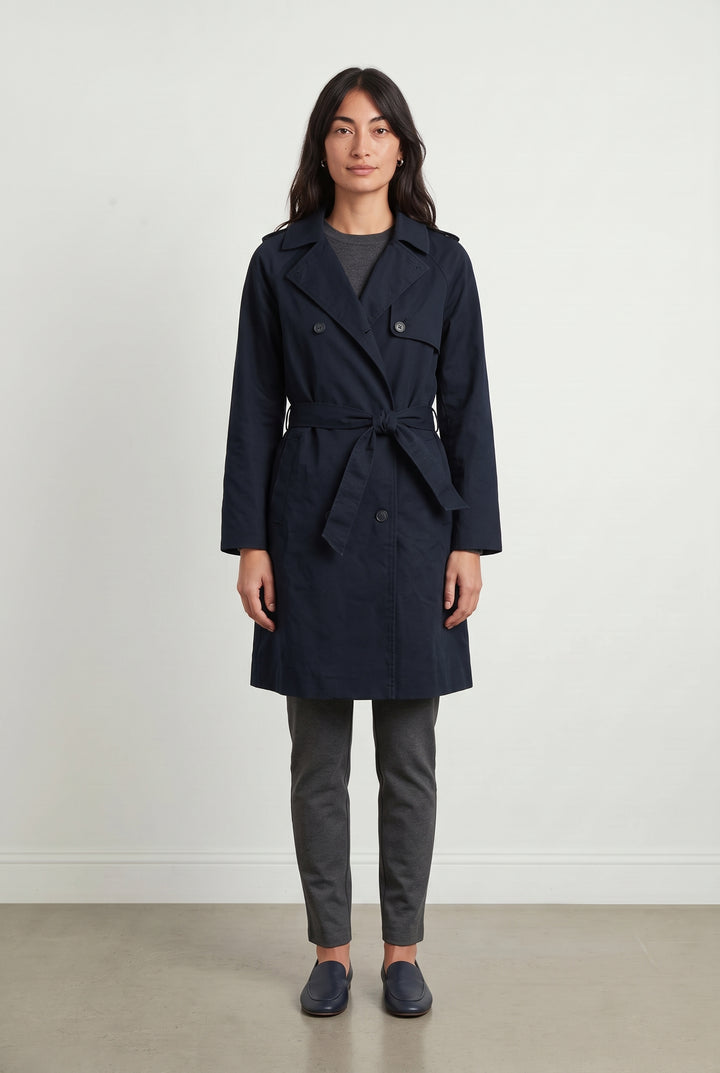Trench Bleu - Taille M/38 de la marque Galeries Lafayette | PARAD93857 - Vendu par Paradigme - Image 1