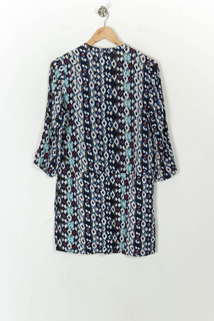 Robe Courte Bleue et Blanche - Taille M/38 de la marque Sud express | PARAD93859 - Vendu par Paradigme - Image 5