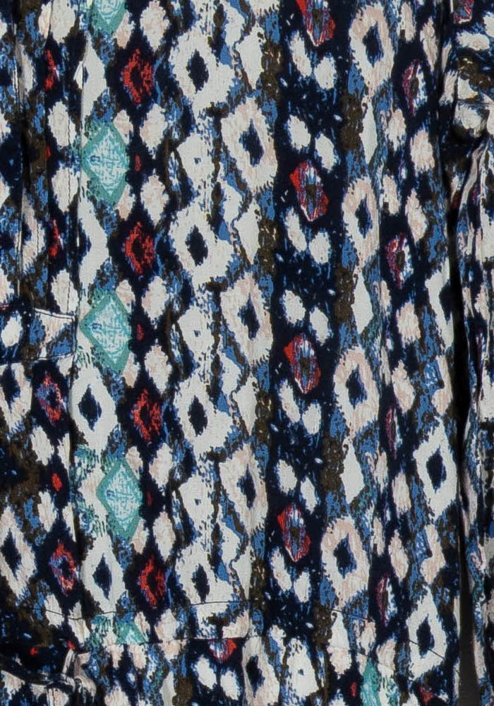 Robe Courte Bleue et Blanche - Taille M/38 de la marque Sud express | PARAD93859 - Vendu par Paradigme - Image 3