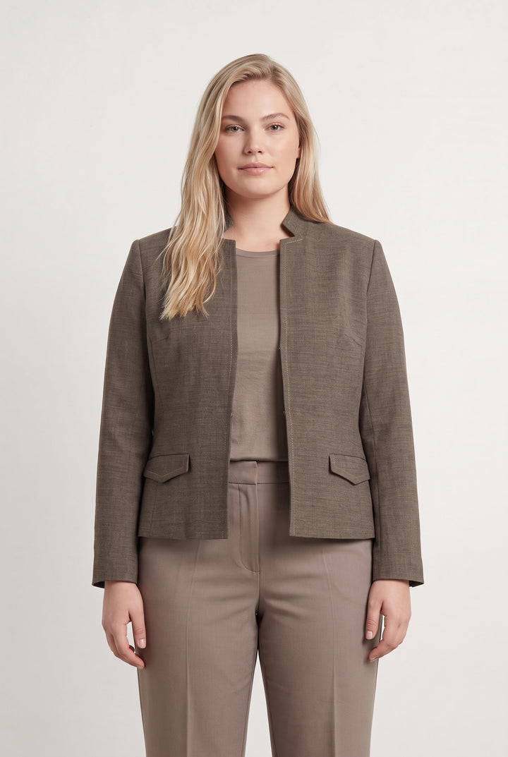 Veste Marron - Taille XXL/44 de la marque Maison 123 | PARAD93862 - Vendu par Paradigme - Image 1