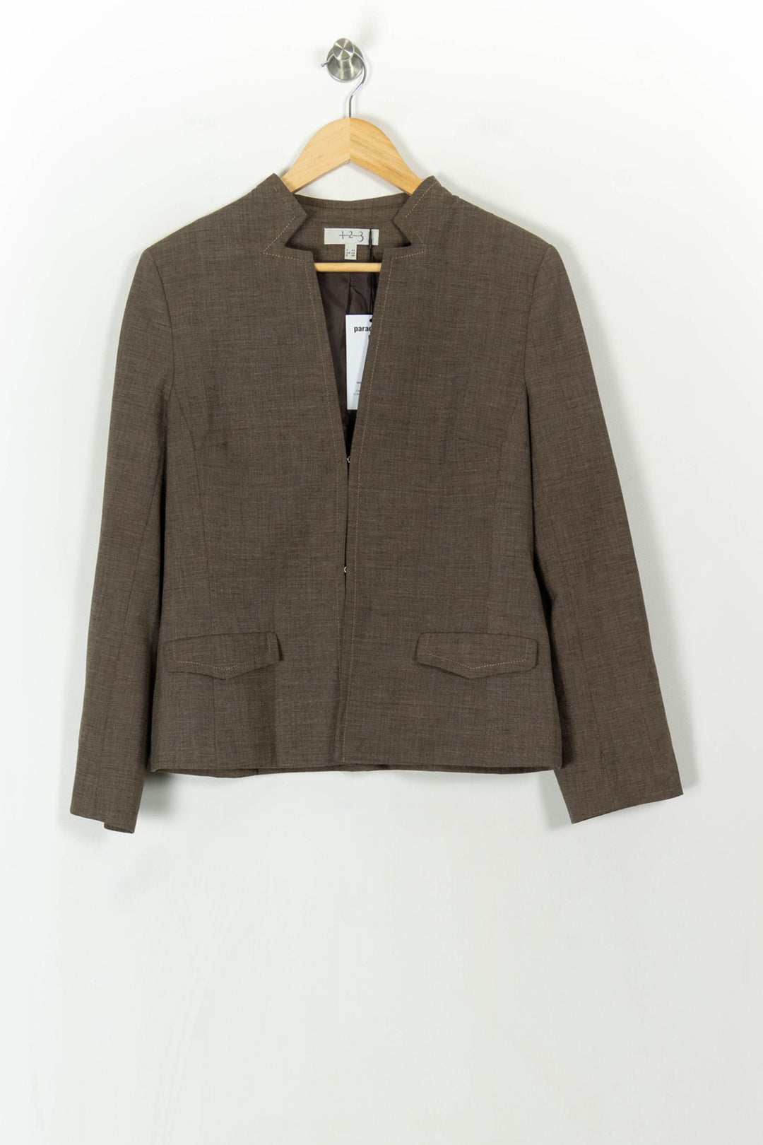 Veste Marron - Taille XXL/44 de la marque Maison 123 | PARAD93862 - Vendu par Paradigme - Image 2