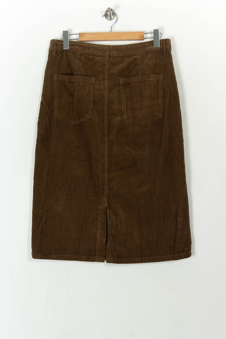Jupe Longue Marron - Taille XXL/44 de la marque Maison 123 | PARAD93865 - Vendu par Paradigme - Image 5