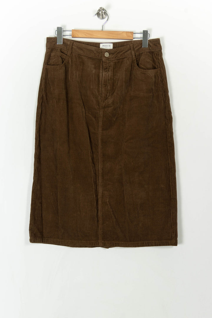 Jupe Longue Marron - Taille XXL/44 de la marque Maison 123 | PARAD93865 - Vendu par Paradigme - Image 2