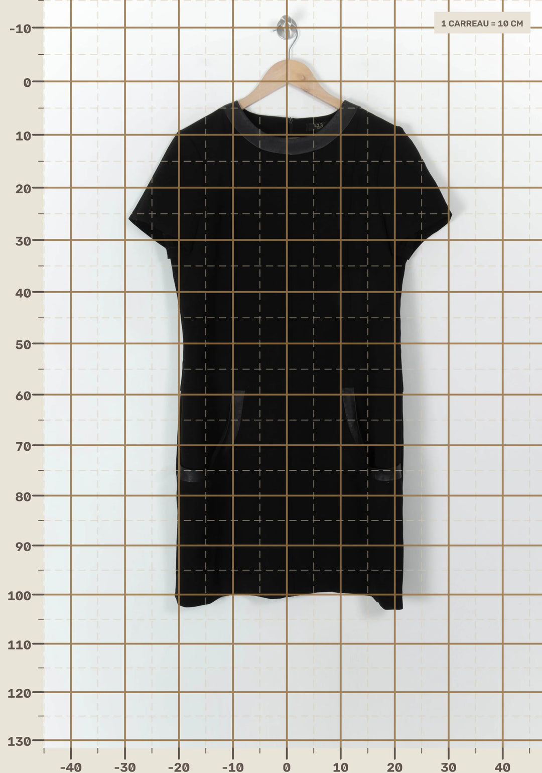 Robe Noire - Taille XXL/44 de la marque Maison 123 | PARAD93868 - Vendu par Paradigme - Image 4