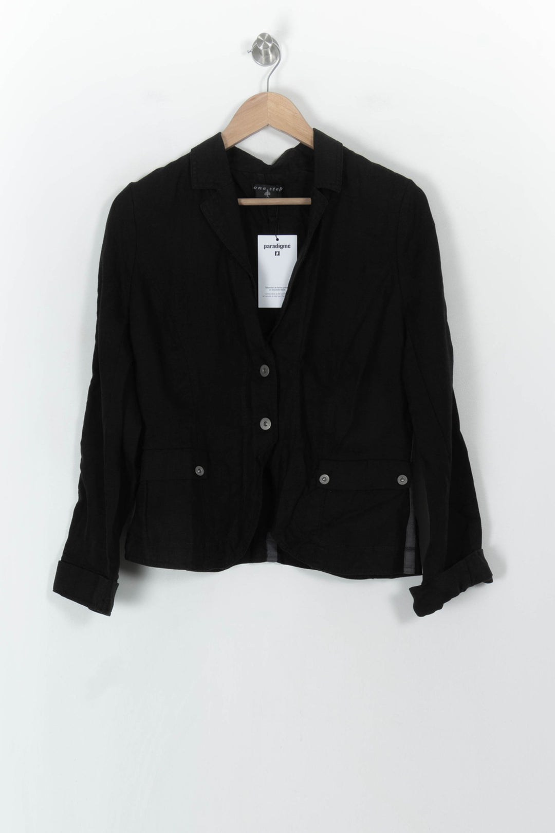 Veste Noire - Taille XL/42 de la marque One Step | PARAD93869 - Vendu par Paradigme - Image 2