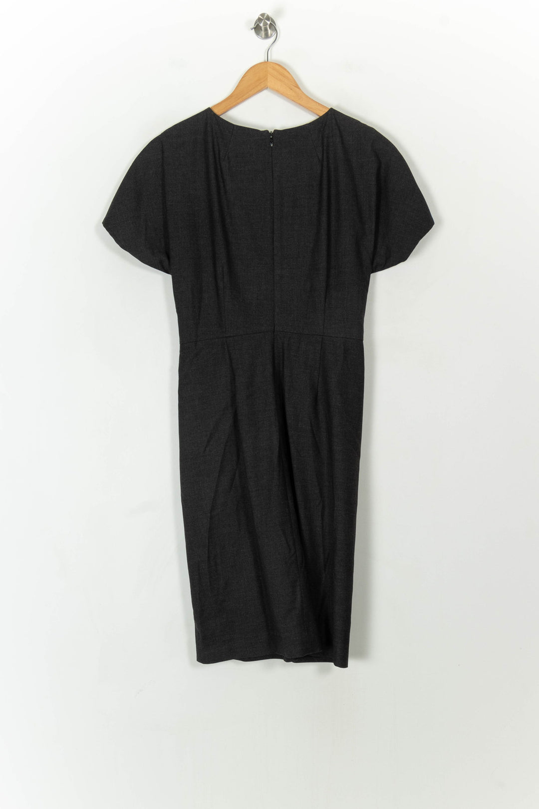 Robe Midi Grise - Taille L/40 de la marque Caroll | PARAD93871 - Vendu par Paradigme - Image 5
