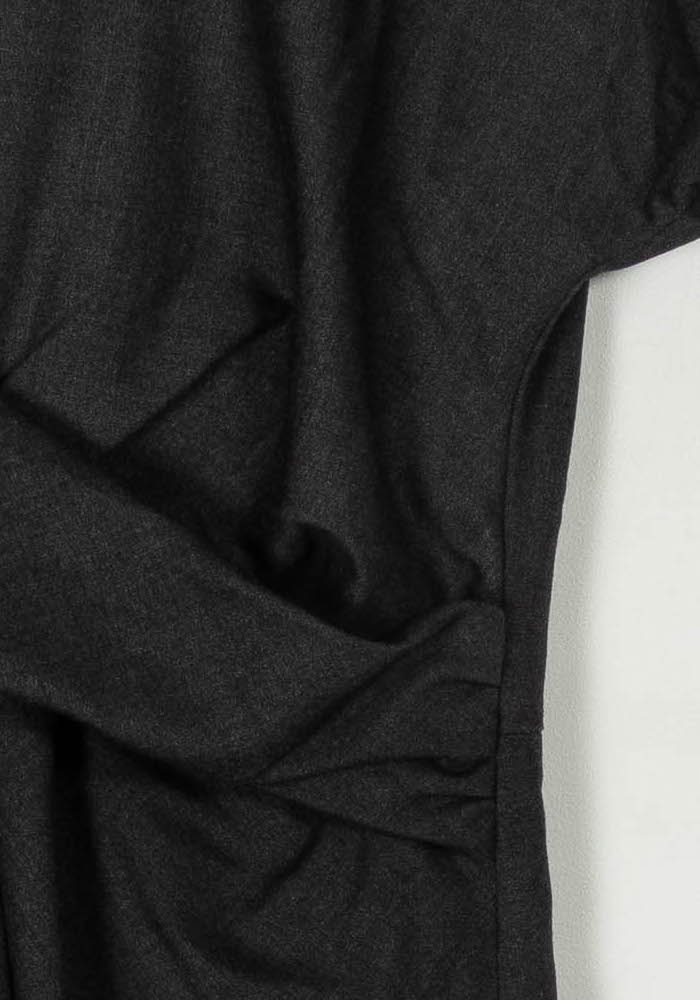 Robe Midi Grise - Taille L/40 de la marque Caroll | PARAD93871 - Vendu par Paradigme - Image 3