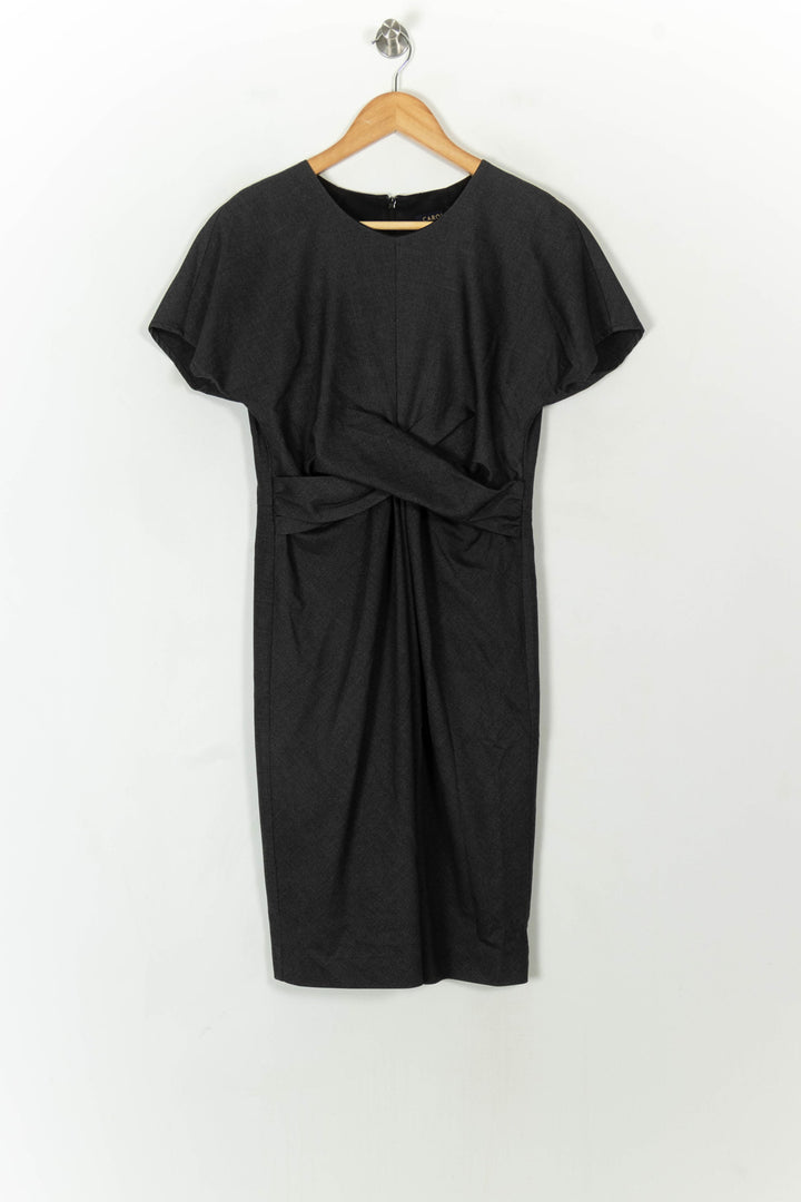Robe Midi Grise - Taille L/40 de la marque Caroll | PARAD93871 - Vendu par Paradigme - Image 2
