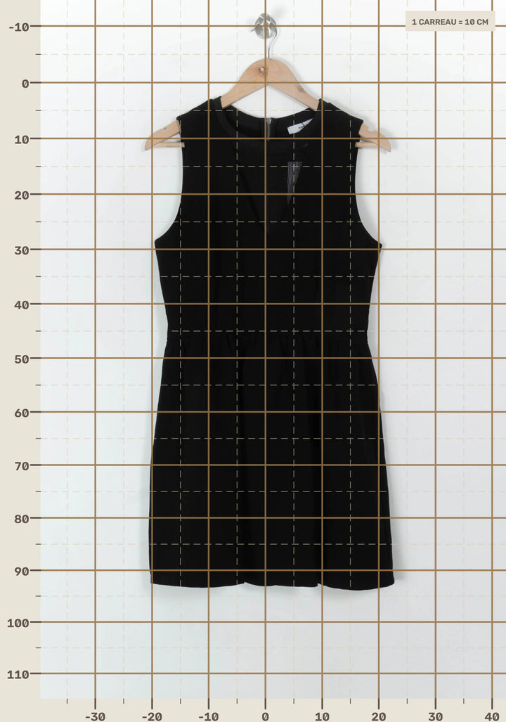 Robe Noire - Taille L/40 de la marque Suncoo | PARAD93872 - Vendu par Paradigme - Image 4