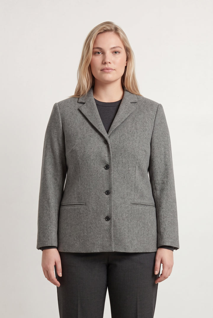 Veste Tailleur Grise - Taille XL/42 de la marque Maison 123 | PARAD93875 - Vendu par Paradigme - Image 1