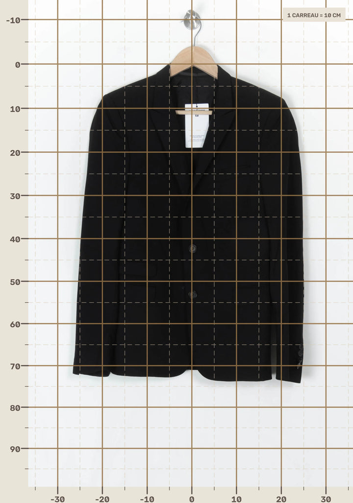 Veste De Tailleur Noire - Taille XXL/44 de la marque The Kooples | PARAD93882 - Vendu par Paradigme - Image 4