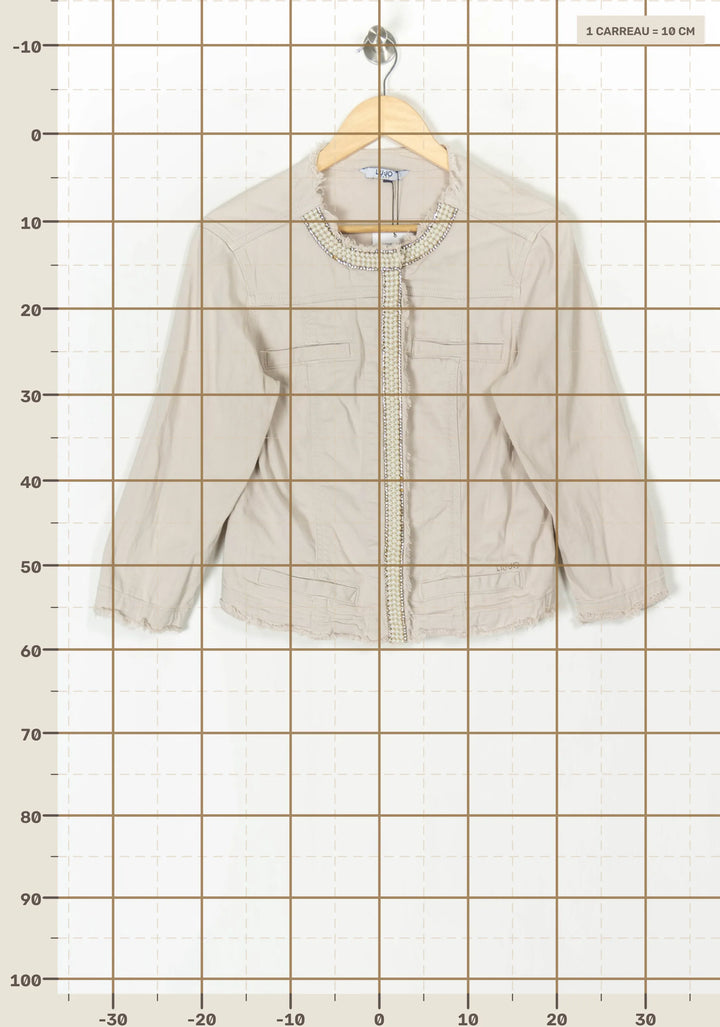 Veste Beige - Taille XXXL/46 de la marque Liu Jo | PARAD93884 - Vendu par Paradigme - Image 4