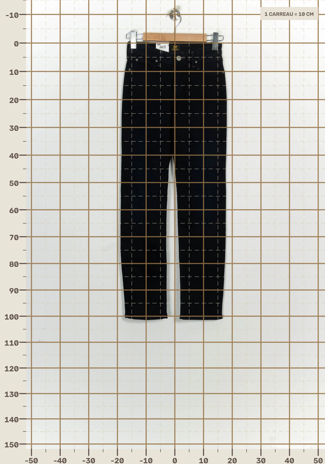 Jean Noir - Taille S/36 de la marque Lee | PARAD93889 - Vendu par Paradigme - Image 4