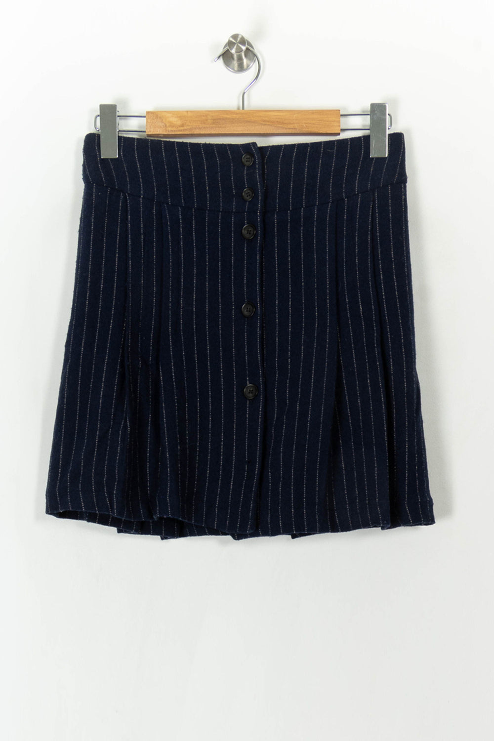Jupe Courte Bleue - Taille M/38 de la marque Comptoir des Cotonniers | PARAD93895 - Vendu par Paradigme - Image 2