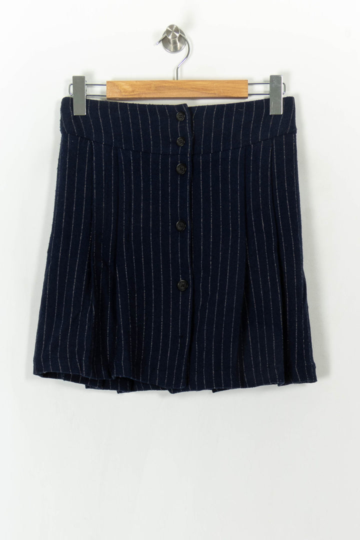 Jupe Courte Bleue - Taille M/38 de la marque Comptoir des Cotonniers | PARAD93895 - Vendu par Paradigme - Image 2