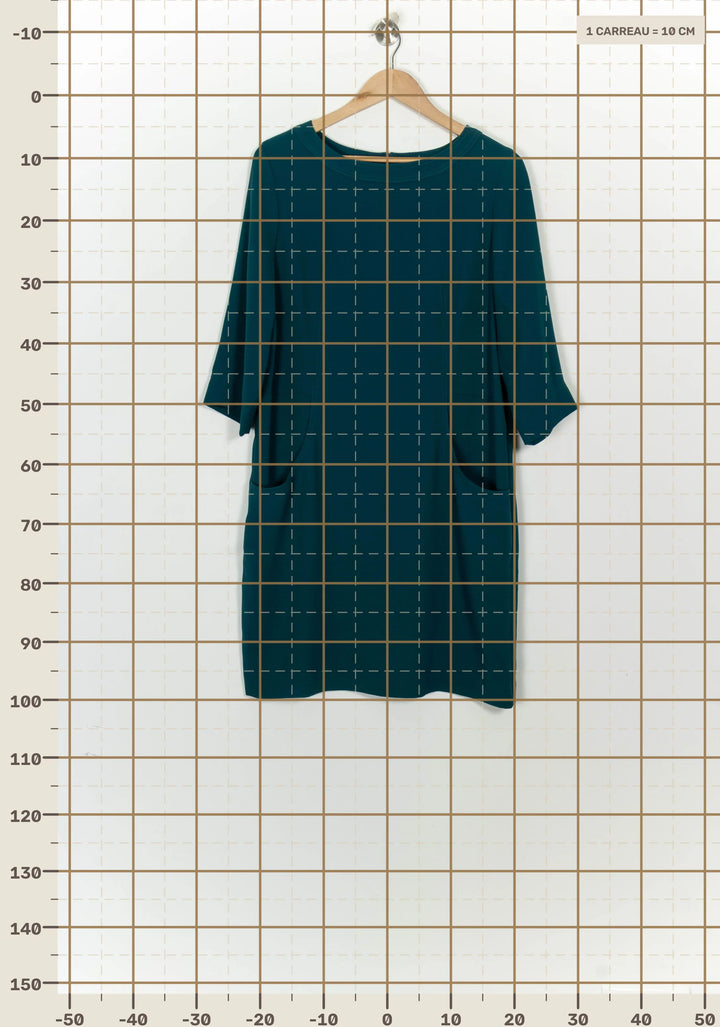 Robe Midi Verte - Taille L/40 de la marque Maison 123 | PARAD93903 - Vendu par Paradigme - Image 4