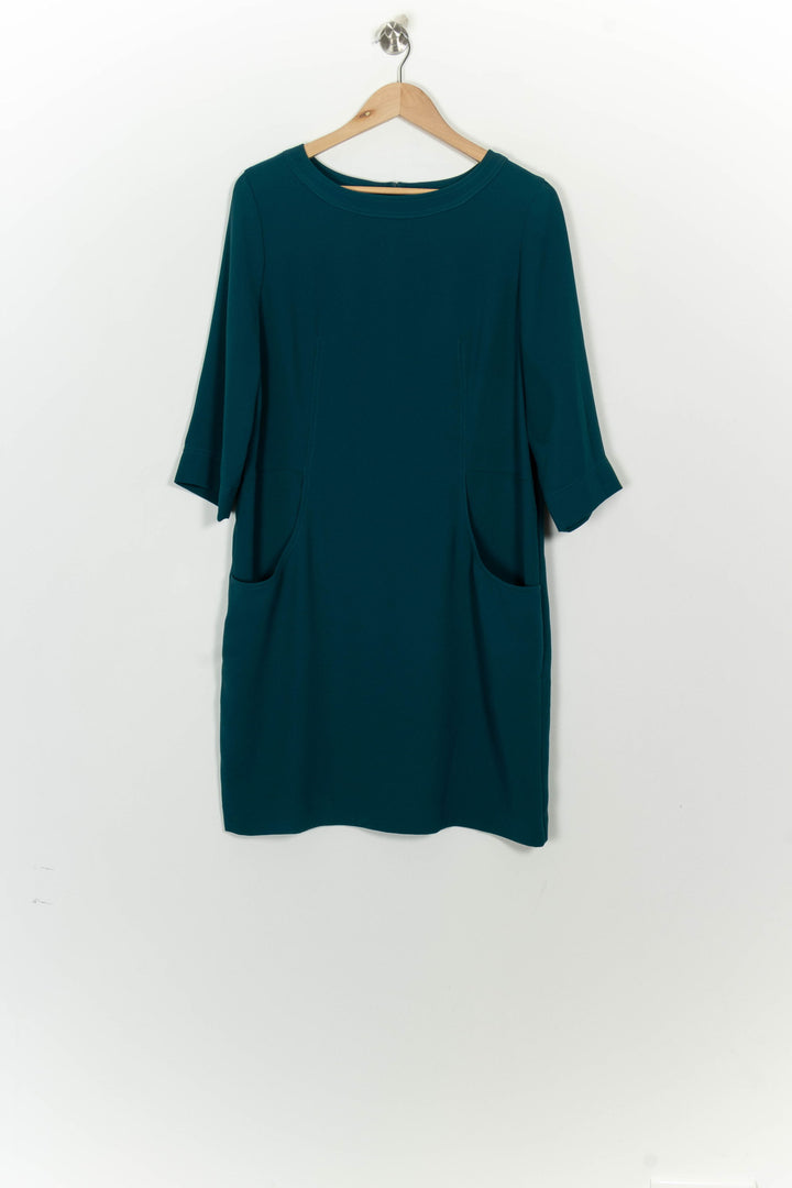 Robe Midi Verte - Taille L/40 de la marque Maison 123 | PARAD93903 - Vendu par Paradigme - Image 2