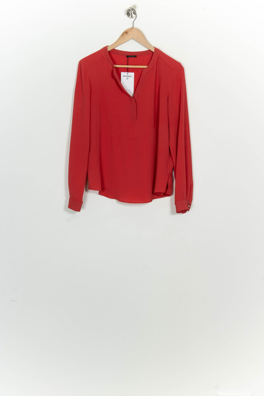 Blouse Rouge - Taille M/38 de la marque IKKS | PARAD93904 - Vendu par Paradigme - Image 2